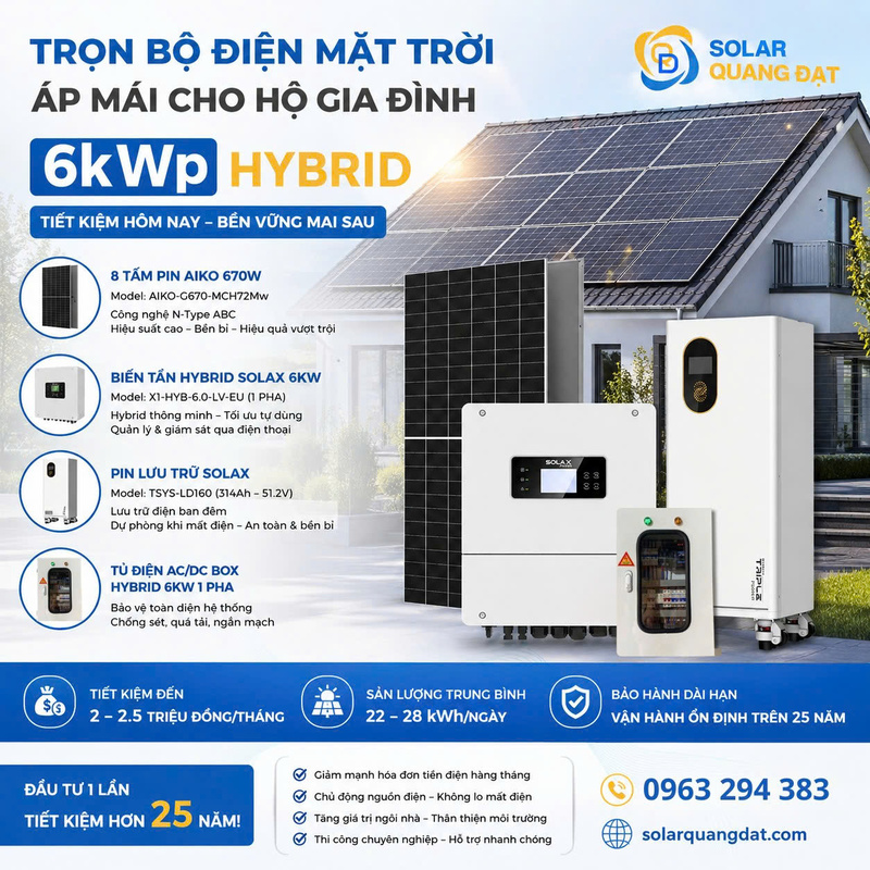 Hệ thống pin năng lượng mặt trời